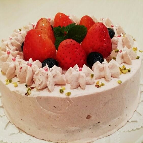 イチゴのショートケーキ