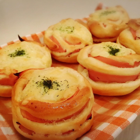 ハムマヨチーズパン