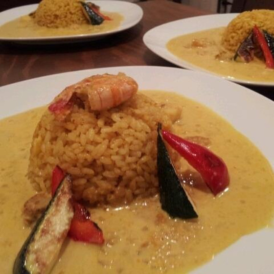 女子ウケカレー！シーフードクリームカレー