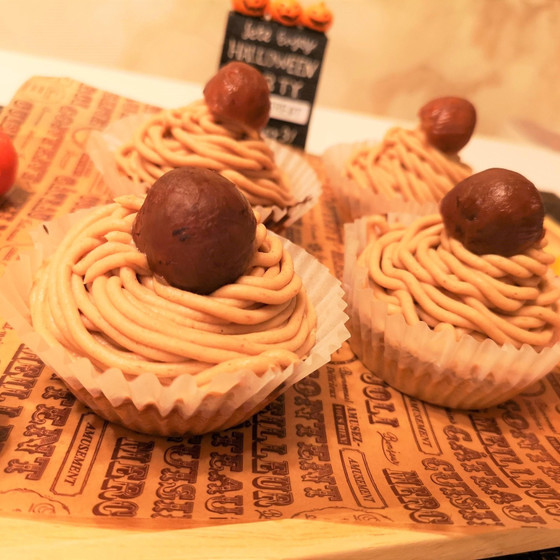 モンブランカップケーキ