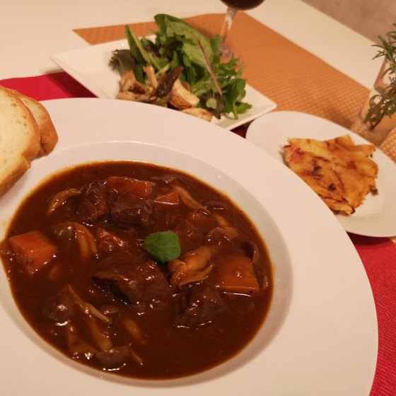 柔らかお肉のビーフシチュー