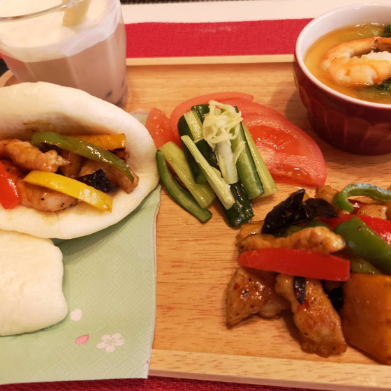 手作り中華まんで楽しむ彩り中華！