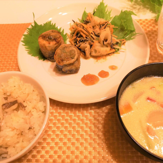 秋の和食～魚の三枚おろし～