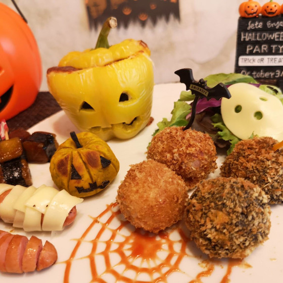 簡単！ハロウィン料理に挑戦