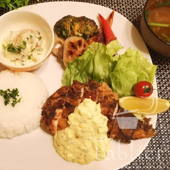 手作りマヨネーズでチキン南蛮