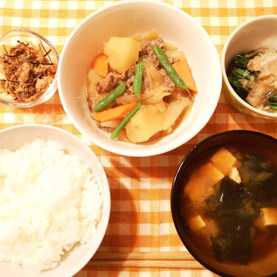 初めてでも安心！料理入門①肉じゃが＆豆腐の味噌汁