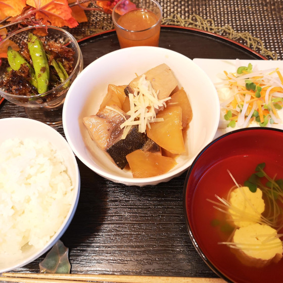冬の和食「ブリ大根」