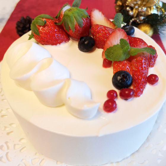 ベリーのショートケーキ