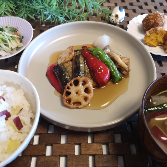 秋の和食～さんまの三枚おろし～