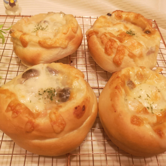海老グラタンパン