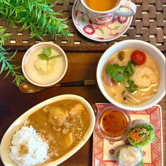 タイ料理〜マッサマンカレー&トムヤムクン〜