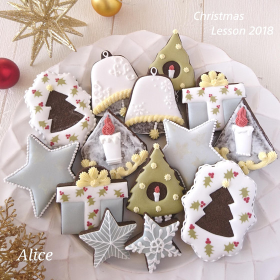 アイシングクッキー1Dayレッスン　～クリスマス～
