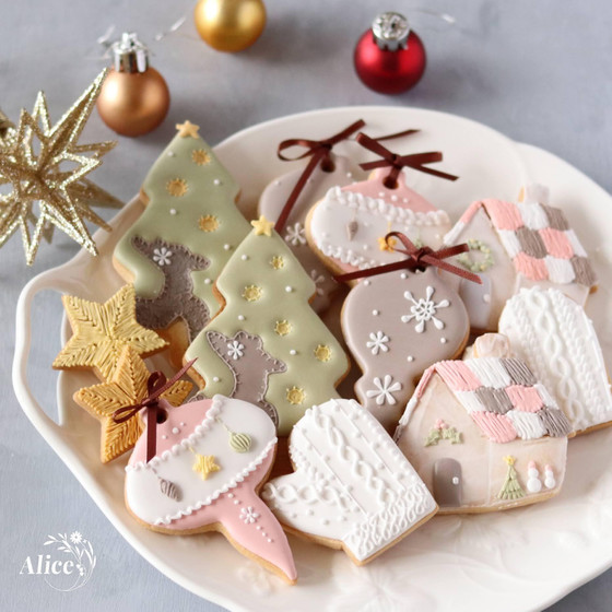 アイシングクッキー1Dayレッスン　～クリスマス～
