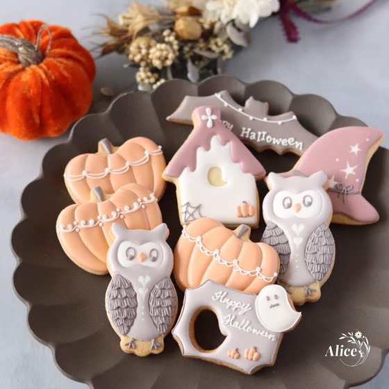 アイシングクッキー体験1Dayレッスン　～ハロウィン～