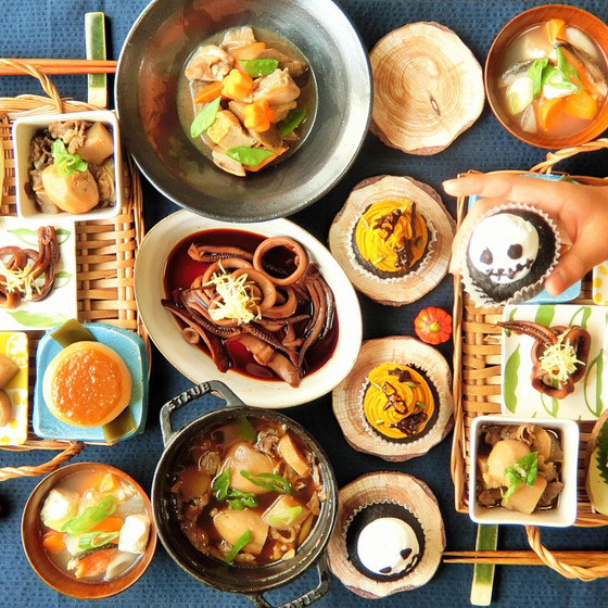 煮物ができると料理上手に見られるかも☆煮物＆ハロウィンケーキ