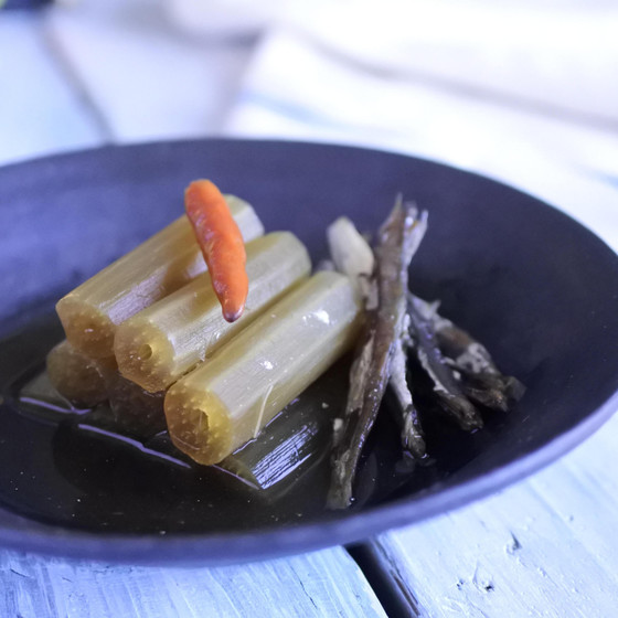 ・フキの田舎煮