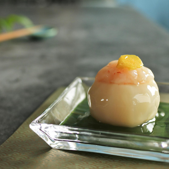 蕪の海老真丈煮