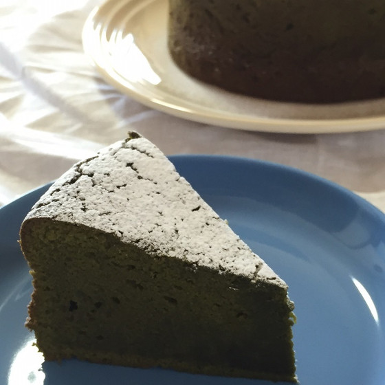 抹茶のガトーショコラ