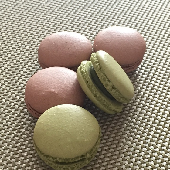 本格手作り！　マカロンショコラ