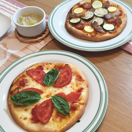 体験レッスン　ピザ