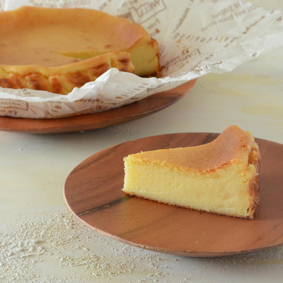 しっとりなめらかなチーズケーキ