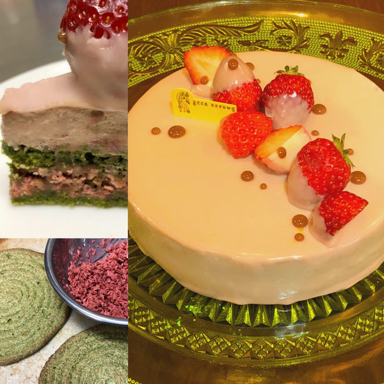 ユニオン（イチゴとミルクチョコと抹茶のアントルメ）リピート