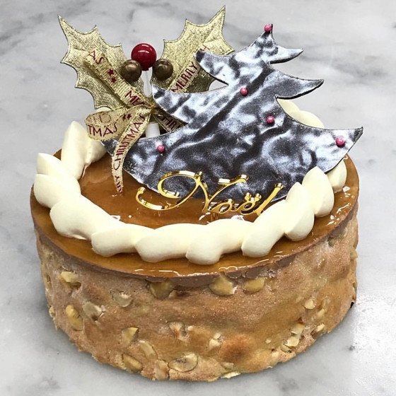 優先特別講習会　ボンヴィバン　久保シェフのクリスマスケーキ