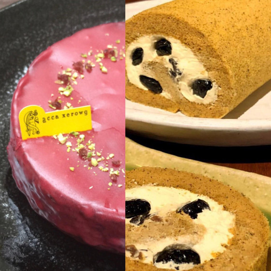 ケイクテブラン&ほうじ茶と黒豆のロールケーキ　※リピート