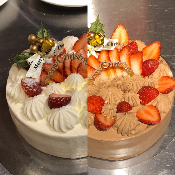 恒例　クリスマスショートケーキ