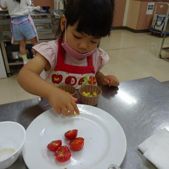 ベリーのパンケーキを作ろう
