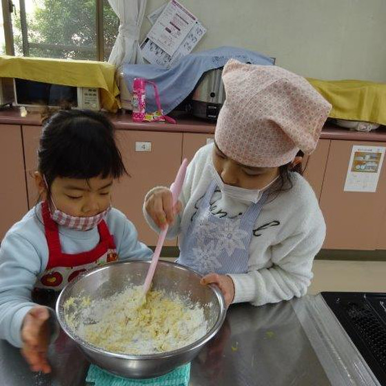 オムライス作り