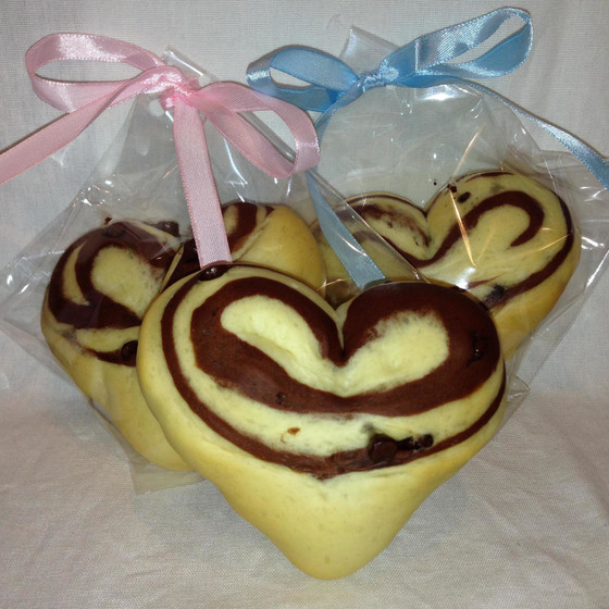 ハートのチョコチップパン（お子様同伴）