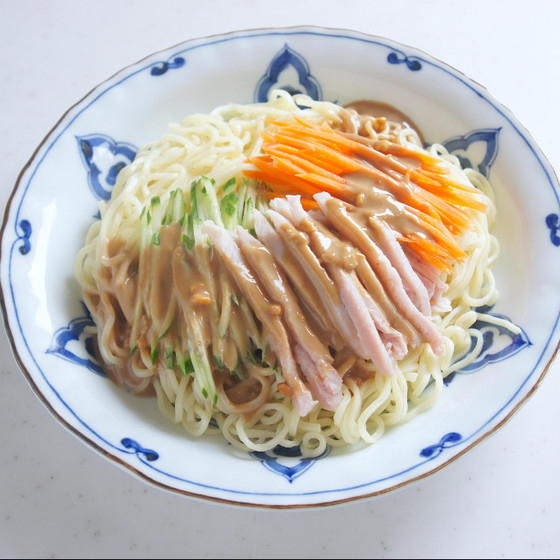 台湾涼麺・貢丸・三合一湯・手作りハム