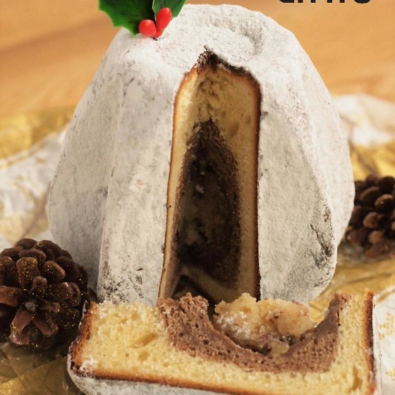 クリスマス 自家製酵母 パンドーロ＆ウールぱん