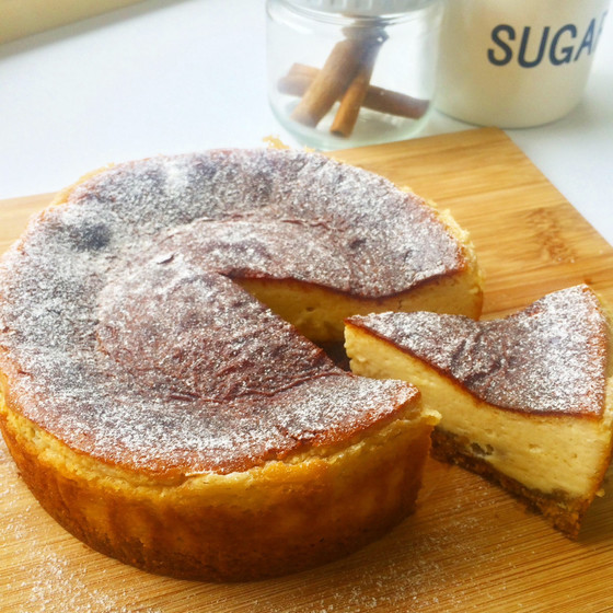 お家で作ろう♡メープルナッツチーズケーキ15cmホール