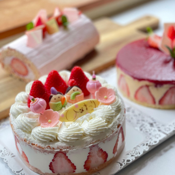 ひなまつりホールケーキ２０２４