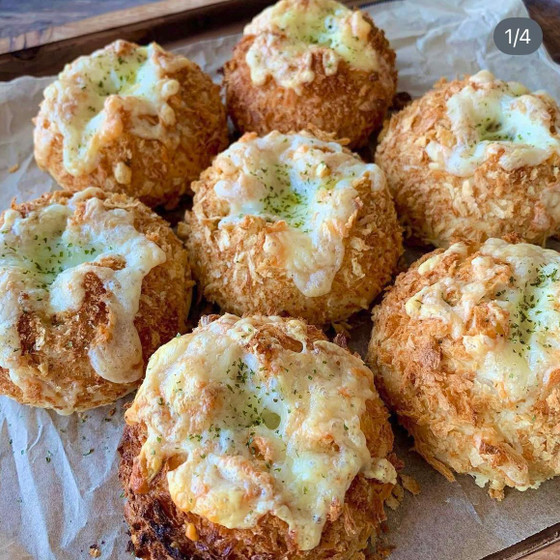 焼きキーマカレーパン(マンツーマン)