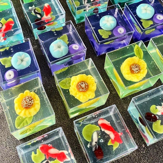 季節を愉しむ和菓子作り 〜涼しげな水菓子アート〜