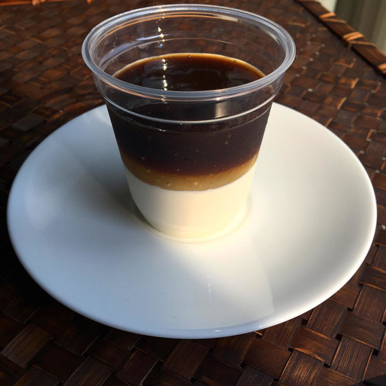 コーヒーゼリーをおしゃれにブラッシュアップ！