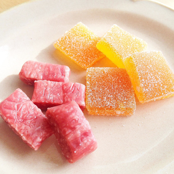 伝統のフランス菓子　パートドフリュイ とフルーツキャラメル