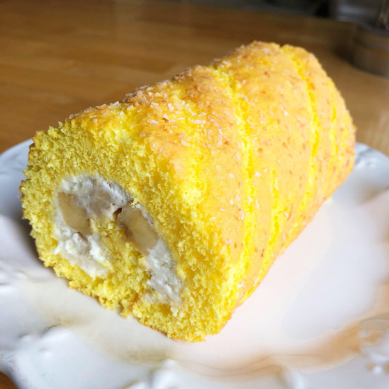 夏のロールケーキ　ルーロートロピック