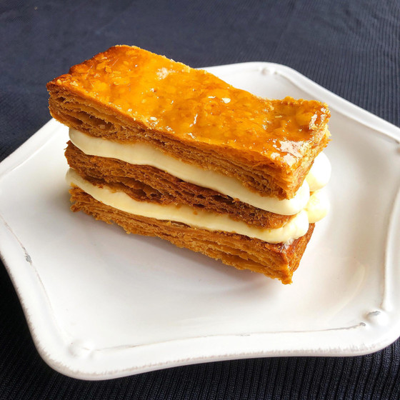 シンプルな美味しさ　『ミルフィーユ』