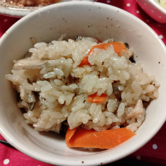 子ども料理教室　炊き込みご飯を炊いてみよう♪