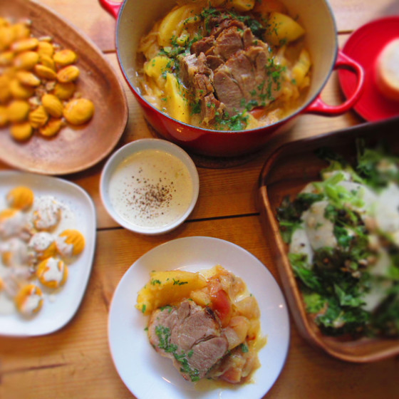 秋の味覚を楽しもう！ポットローストとかぼちゃニョッキ