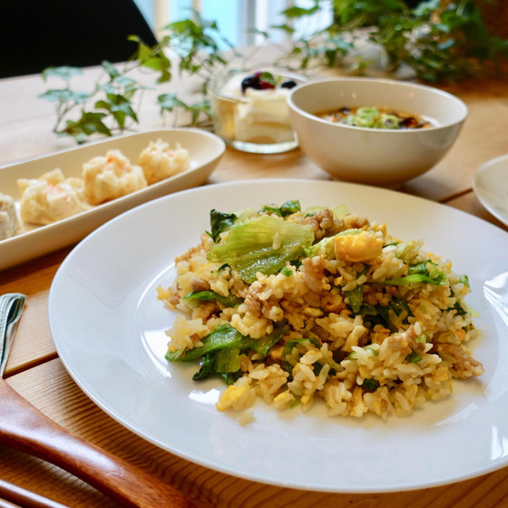簡単いつものおうちごはん・たっぷりシュウマイ中華