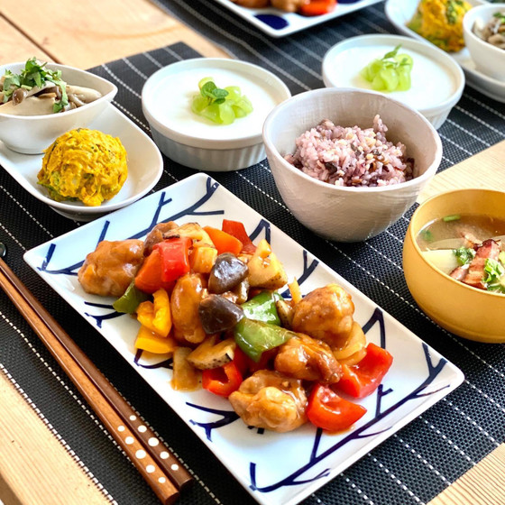 緑黄色野菜とビタミンB強いカラダを作るおうちごはん