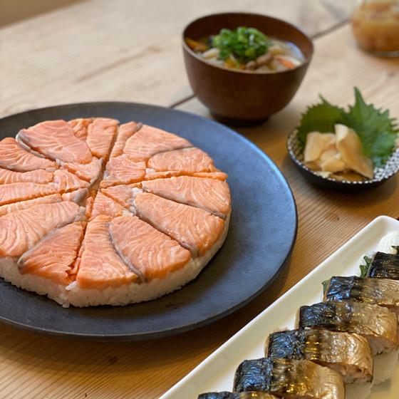 北陸に行った気分！お土産の定番・ますの寿司と焼き鯖寿司