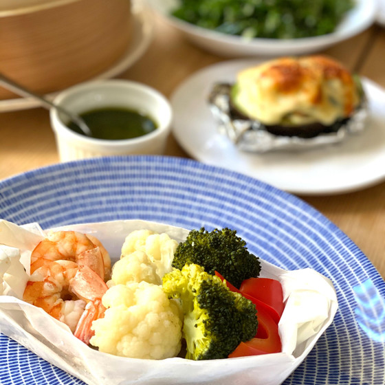 おうちDeliしよう！野菜たっぷりのヘルシーごはん