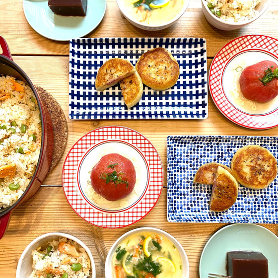 オンライン：夏のおうちごはん　夏食材をいつもと違うスタイルで