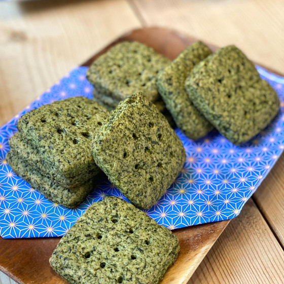 緑茶のクッキー